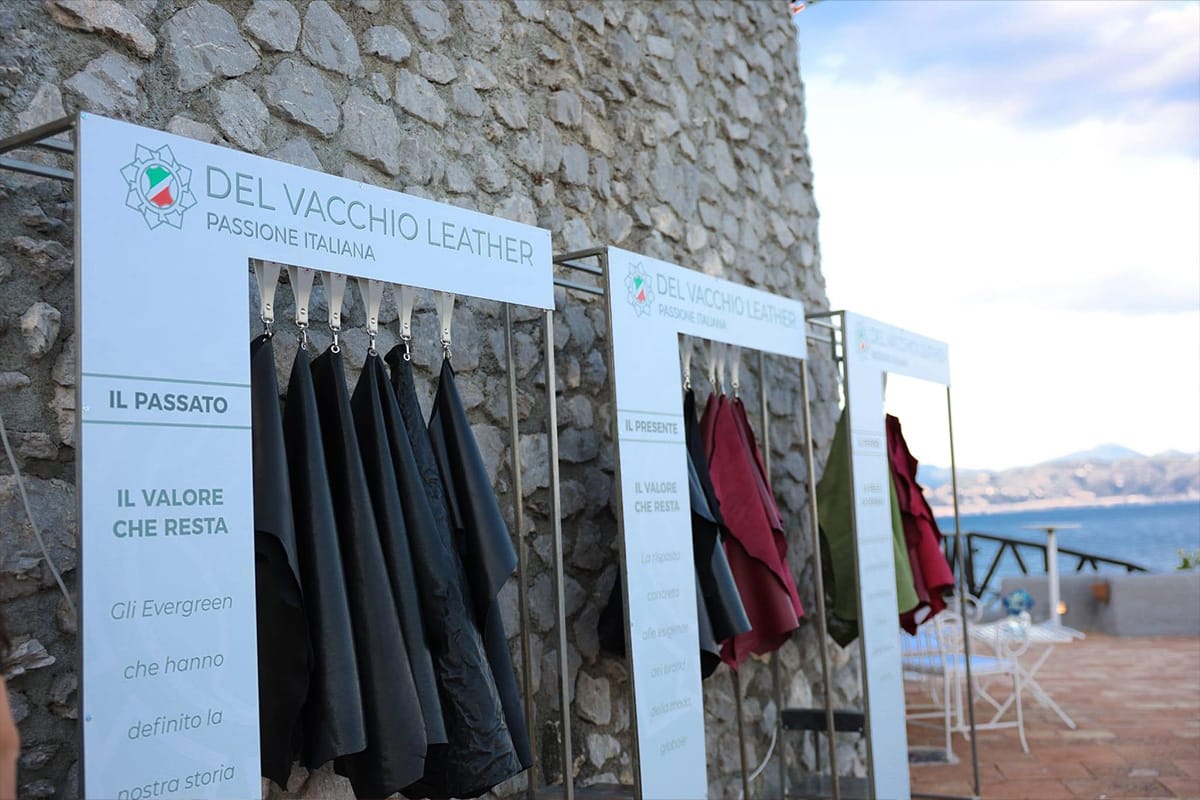 celebrazione dei 30 anni di Del Vacchio Leather